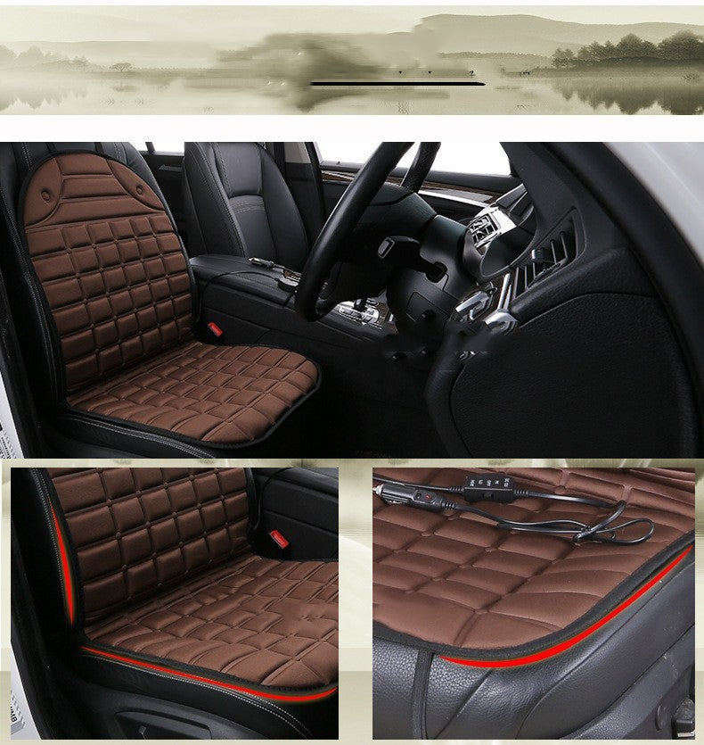 Drive Warm: Heated Car Seat Cushion for Cold Days