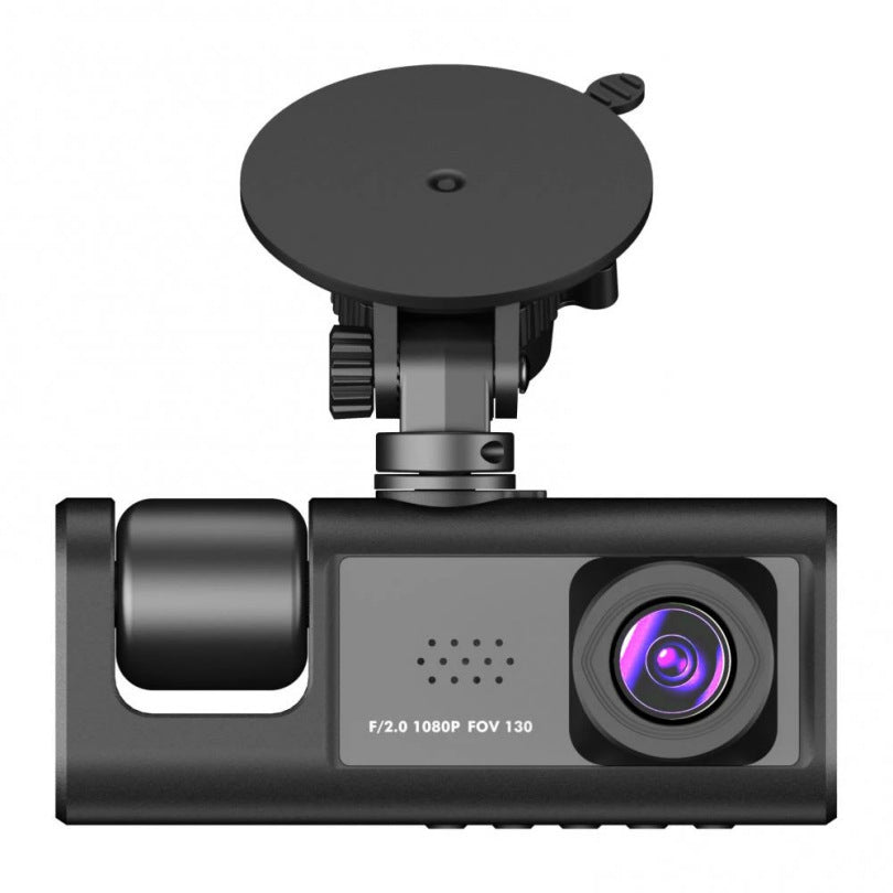 Crystal Clear HD Dash Camera – 3 Views in One